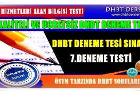 Ucretsiz Dhbt Testi 7